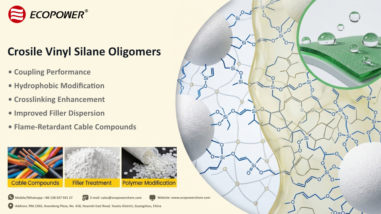 Crosile Vinylsilan-Oligomere — One-Stop-Kupplung · hydrophob · Vernetzungslösung