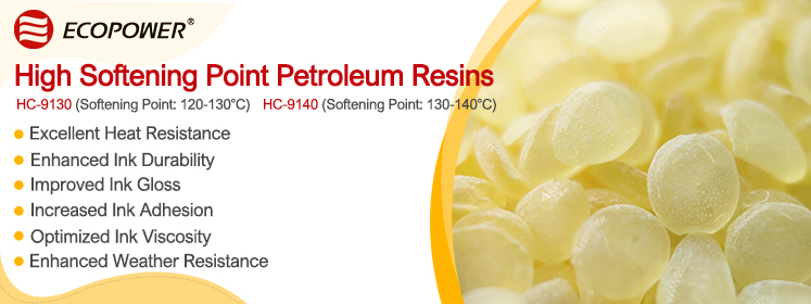 Vorteile und Anwendungen von Petroleumharzen mit hohem Erweichungspunkt in Offsetdruckfarben | Ecopower HC-9130 und HC-9140